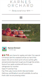Mobile Screenshot of karnesorchard.com